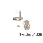 Switchcraft Pancake Mono Plug Model 228